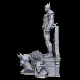 Batman Beyond Statue Diorama - STL Files for 3D Print