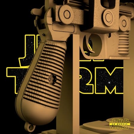 Han Solo Blaster - STL 3D print files