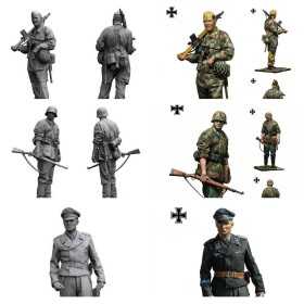 Pack German soldiers1940 - 1945 - STL 3D print files