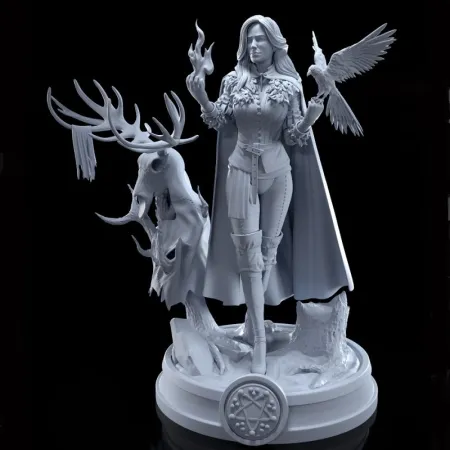 Yennefer The Witcher - STL 3D print files