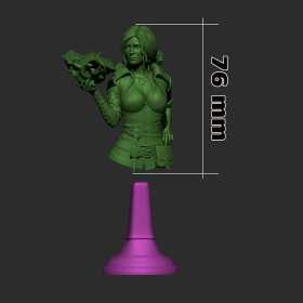 Triss Merigold The Witcher - STL 3D print files