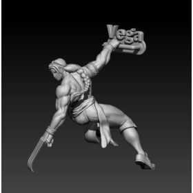 Vega Street Fighter - STL 3D print files