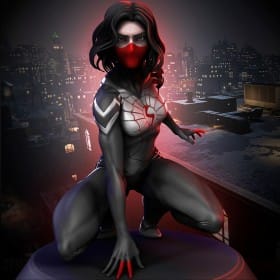 Silk Cindy Moon Spider-Man - STL 3D print files