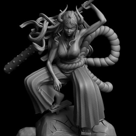 Yamato One Piece - STL 3D print files