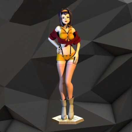 Cowboy Bebop Faye Valentine- STL 3D print files