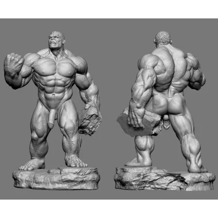 Hulk NSFW - STL 3D print files