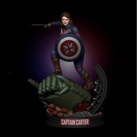 Captain Carter - STL 3D print files