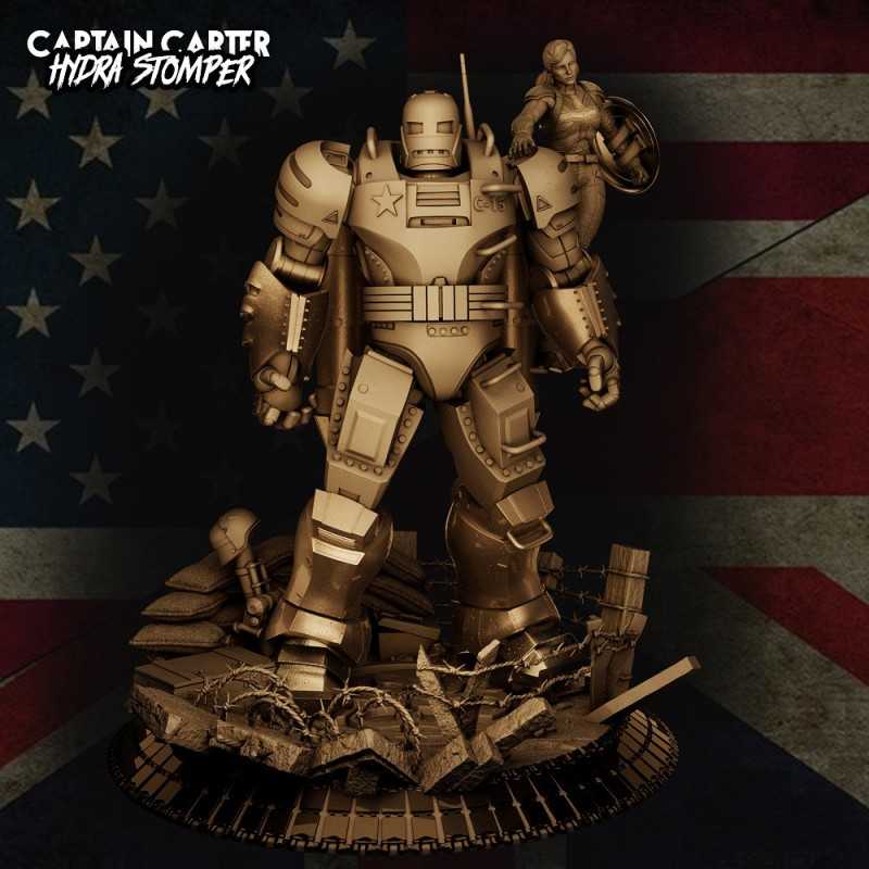 Captain Carter Hydra Stomper - STL 3D print files