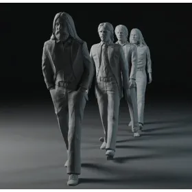 The Beatles Abbey Road - STL 3D print files