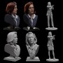 Dana Scully The X-Files - STL 3D print files