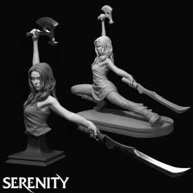 Serenity River Tam - STL 3D print files
