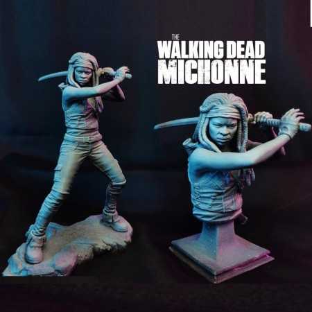 Michonne The Walking Dead - STL 3D print files