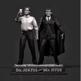 Dr. Jekyll and Mr. Hyde - STL 3D print files