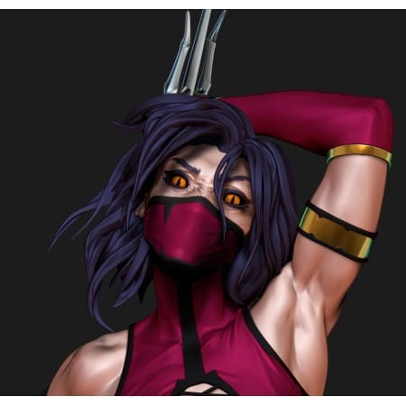 Mileena Mortal Kombat - STL 3D print files