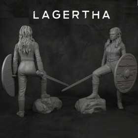 Lagertha V2 Vikings - STL 3D print files