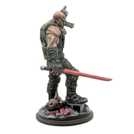 Shadowrun Sledge Ork Street Samurai - STL 3D print files