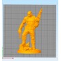 Shadowrun Sledge Ork Street Samurai - STL 3D print files