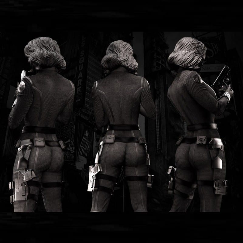 Black Widow Avengers - STL 3D print files