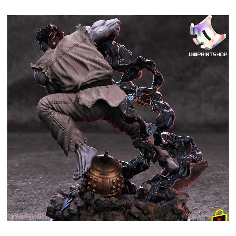 Ryu - Street Fighter 3D Print Model in Figurines 3DExport