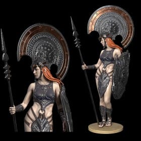 Enyo The Destroyer of Cities - STL 3D print files