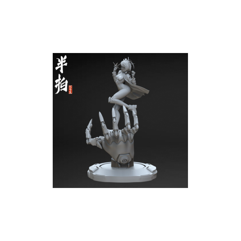 3D file Alita Battle angel statue・Model to download and 3D print