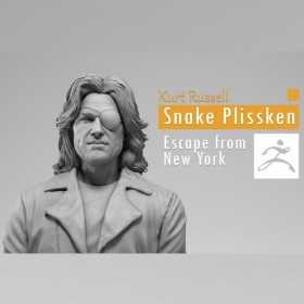 Kurt Russell Snake Plissken Escape from New York - STL 3D print files