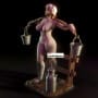 Anna the milkmaid - STL 3D print files