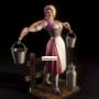 Anna the milkmaid - STL 3D print files