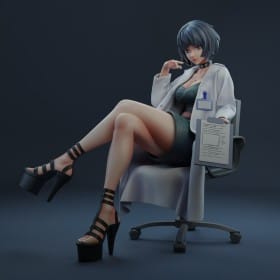 Tae Takemi Persona 5 Royal - STL 3D print files